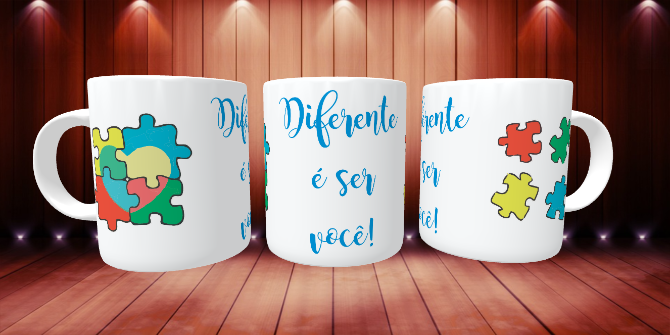 Caneca Autista