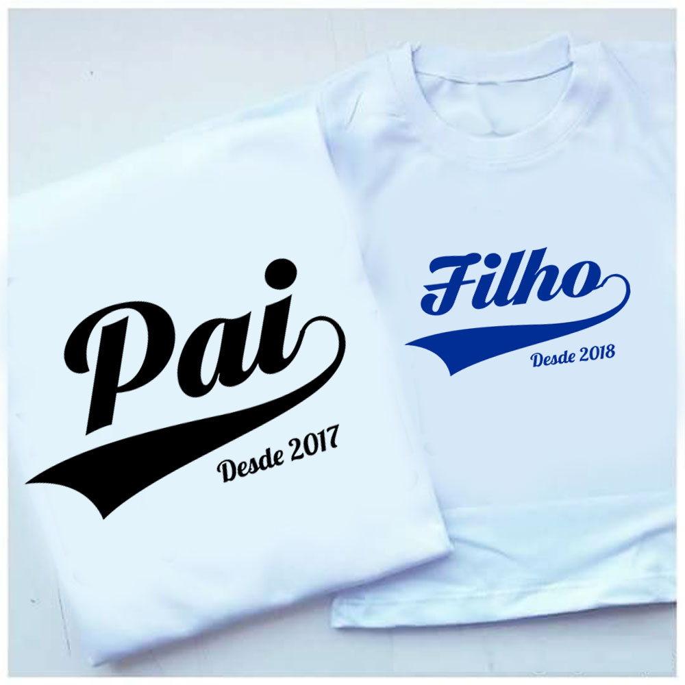 Camiseta dia dos pais/Pai e Filho