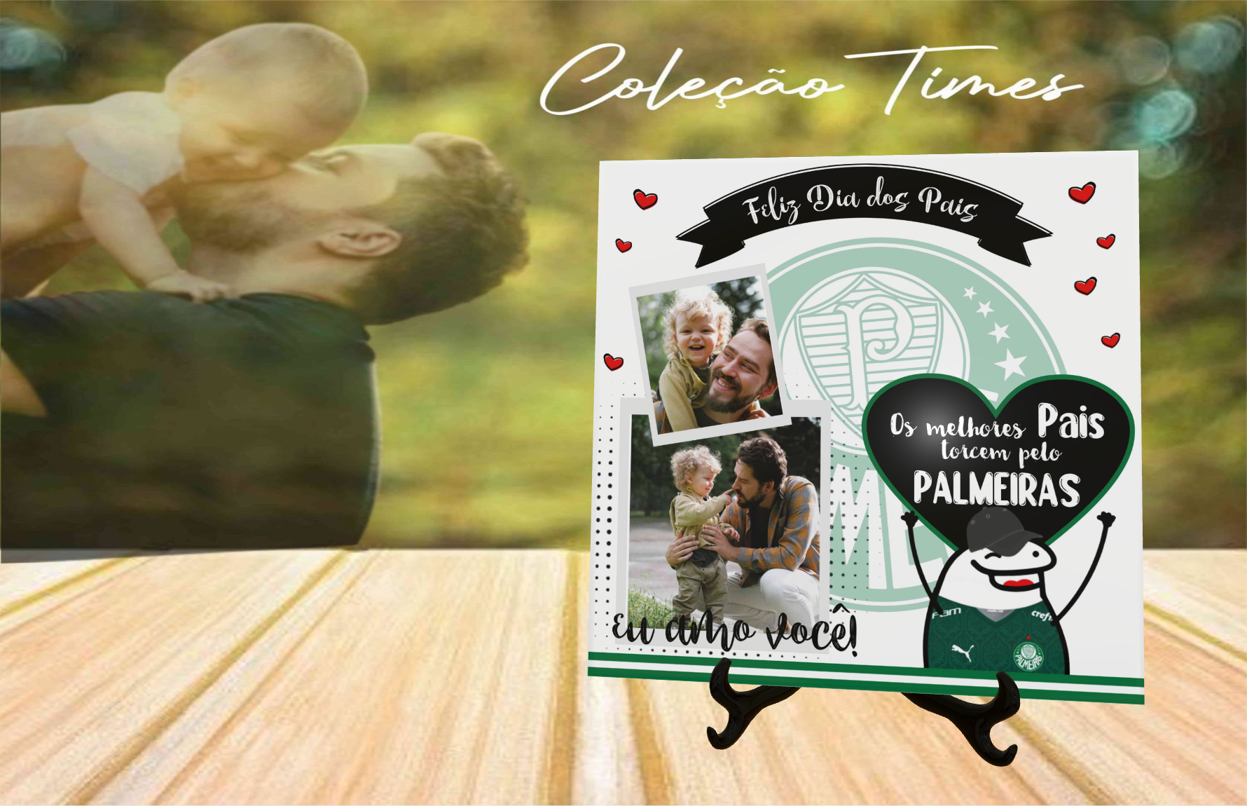 Azulejo dia dos pais/Palmeiras